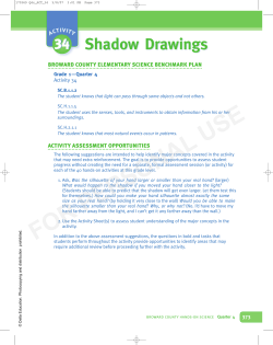 34 Shadow Drawings