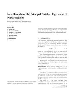 New Bounds for the Principal Dirichlet Eigenvalue of Planar Regions
