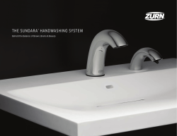 the sundara&trade; handwashing system