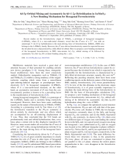 4d-5p Orbital Mixing and Asymmetric In 4d&ndash;O 2p