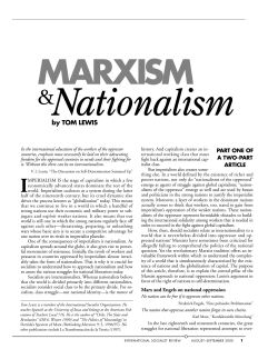by TOM LEWIS - International Socialist Organization