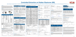 Controlled Extraction Study on Rubber