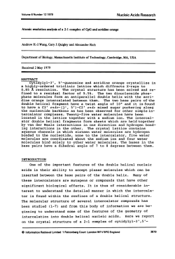 Nucleic Acids Research