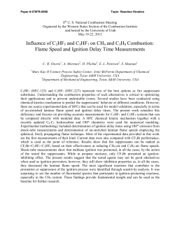 Papers for the 6th U.S. National Combustion Meeting