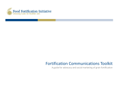 Fortification Communications Toolkit