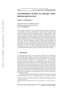 Astrochemistry of dust, ice and gas: introduction and overview