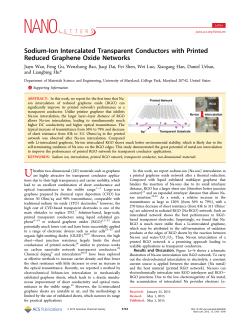 Sodium-Ion Intercalated Transparent Conductors
