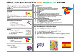 Scheme of Work - Beech Hill Primary School