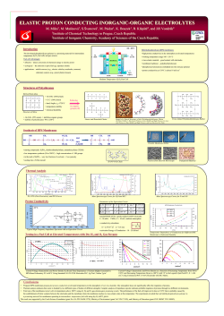 elastic proton conducting inorganic