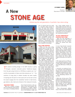 A New STONE AGE