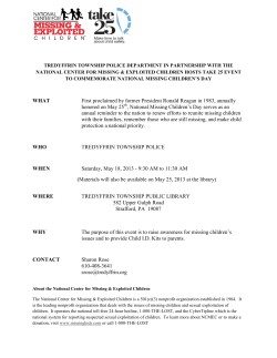 WHAT First proclaimed by former President Ronald Reagan in 1983