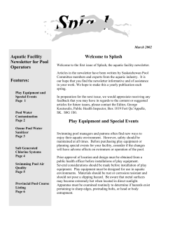 2002 SPLASH Newsletter