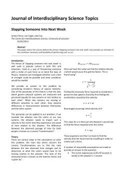 Journal of Interdisciplinary Science Topics