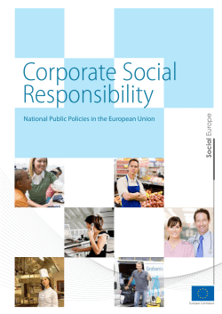 National Public Policies in the European Union