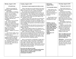 Monday, August 3, 2015 All systems go. Systems are