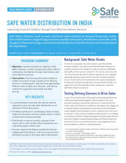 Distribution in India