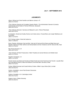 Current Awareness Bulletin # 52 July &ndash; September 2012