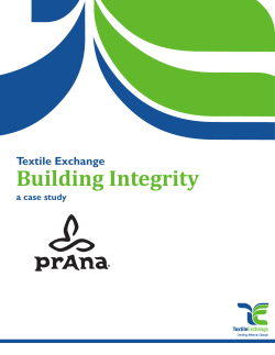 Building Integrity prAna