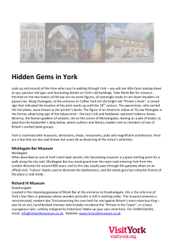 Hidden Gems in York