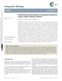 Integrative Biology - RSC Publishing