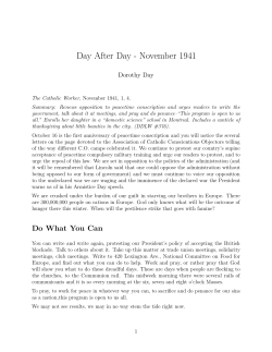 Day After Day - November 1941