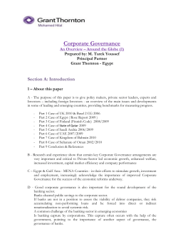 Corporate Governance