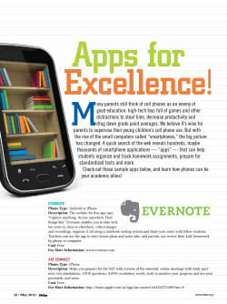 many parents still think of cell phones as an enemy of good education