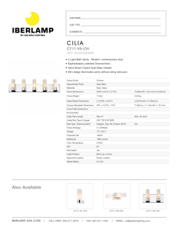 Dimensions and Measurements (Specification