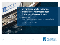 Emerging Markets Debt