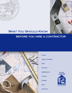 State Contractors