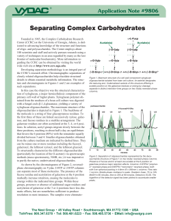 Separating Complex Carbohydrates