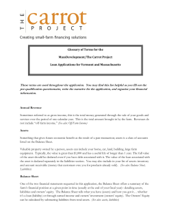 These terms are used throughout the