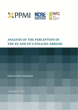 Executive Summary - European Commission