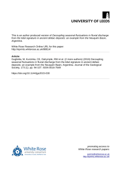 Decoupling seasonal fluctuations in fluvial discharge from the tidal