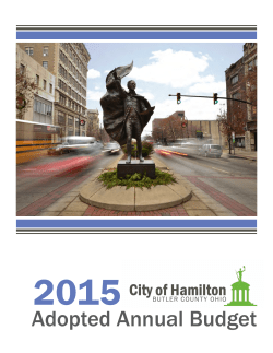 Adopted Annual Budget