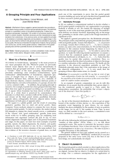 A grouping principle and four applications