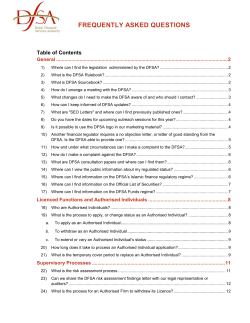 frequently asked questions