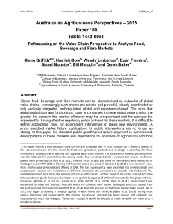 Publication - Australasian Agribusiness Journals Online