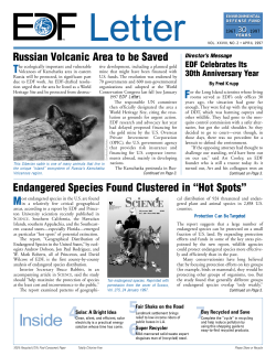 Newsletter April 1997 - Environmental Defense Fund