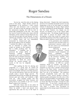 Roger Sandau - Bernhardt Wealth Management