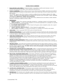 Lease Purchase - NCSU Material Management