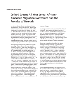 Collard Greens All Year Long: African