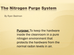 The Nitrogen Purge System