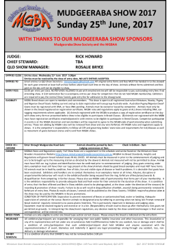 minniature goats Schedule
