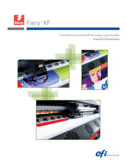 EFI Fiery XF