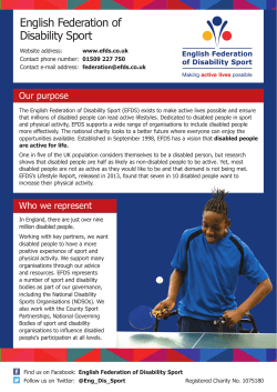 PDF - English Federation of Disability Sport