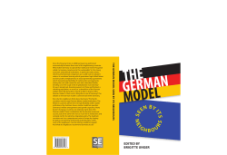 The German Model - Utrecht University Repository