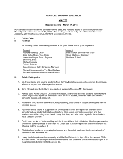 hartford board of education