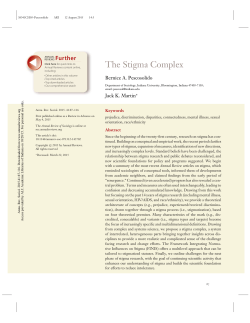 The Stigma Complex - Indiana University Bloomington