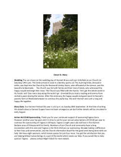 Down St. Mary Wedding The sun shone on the wedding day of